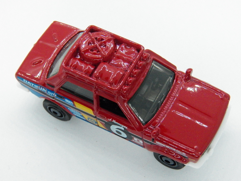 Illustration for article titled Datsun 510 Rally Recolor by Matchbox